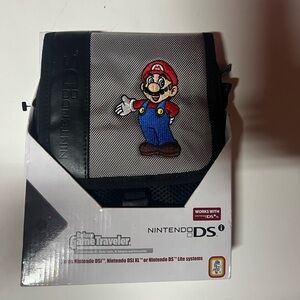 Nintendo DS Mario Deluxe Game Traveler Case Holder Bag Prototype